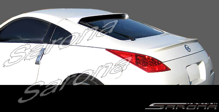 Custom Nissan 350z Roof Wing  Coupe (2003 - 2008) - $249.00 (Manufacturer Sarona, Part #NS-014-RW)